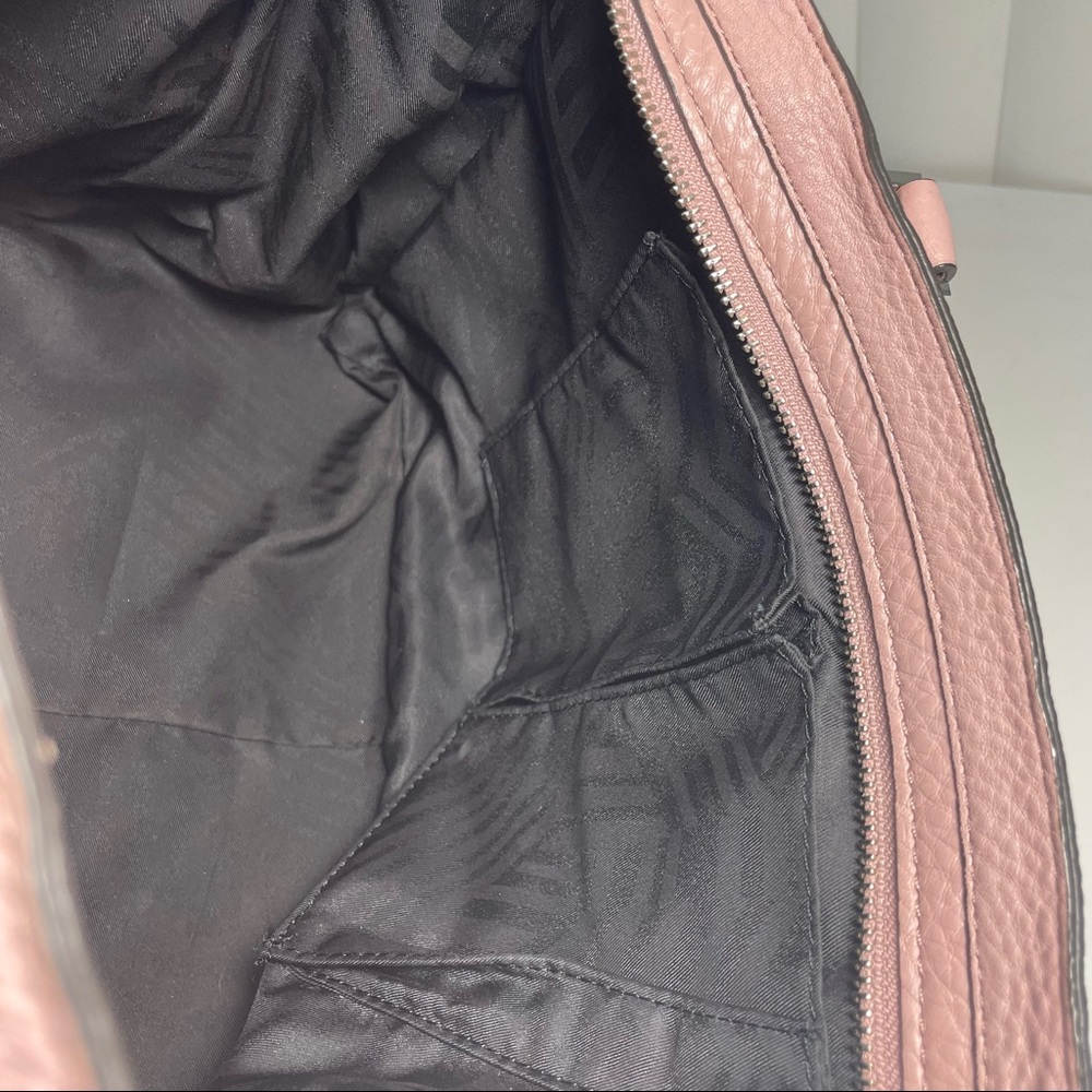 Rebecca Minkoff dusty pink Regan leather satchel - Picture 7 of 16